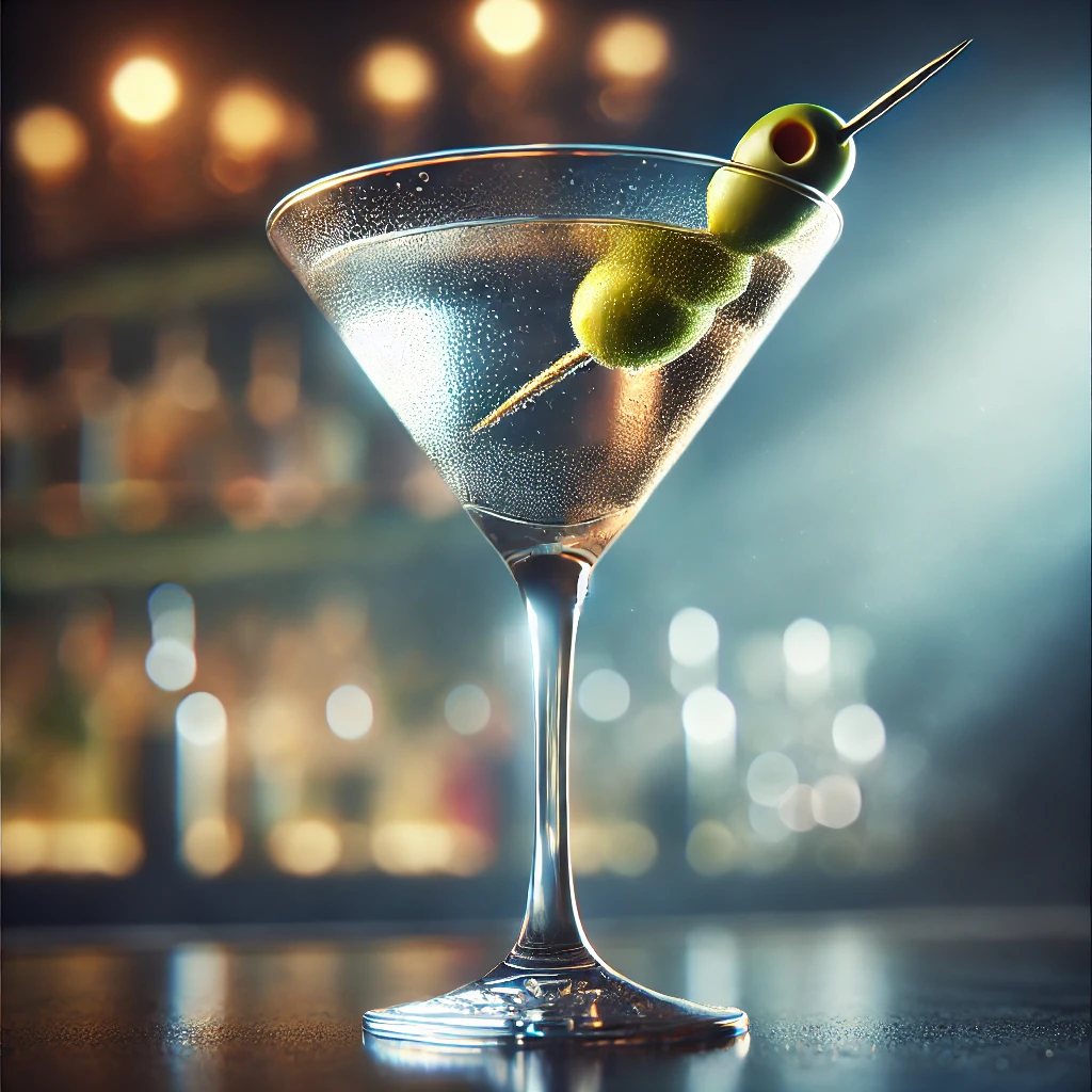 Picture of a martini.