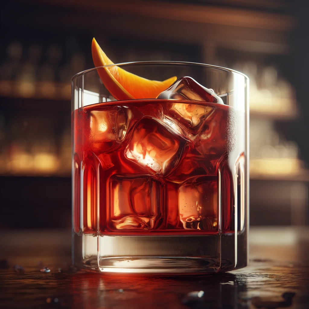 Picture of a Negroni.