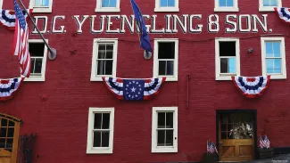 The Yuengling brewing complex in Pottsville, PA. 