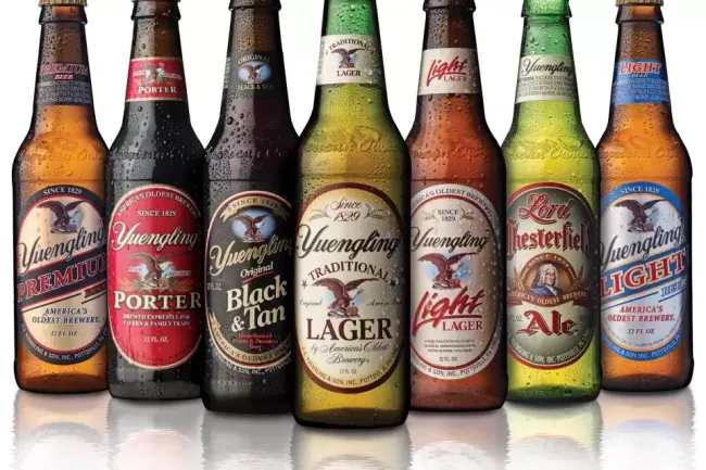 Yuengling beer line.